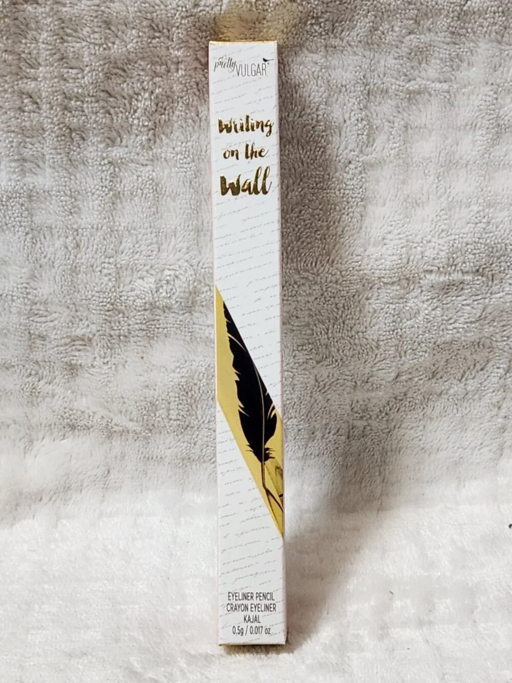 PRETTY VULGAR Writing on the Wall Eyeliner Pencil - Blank Page - NEW NIB